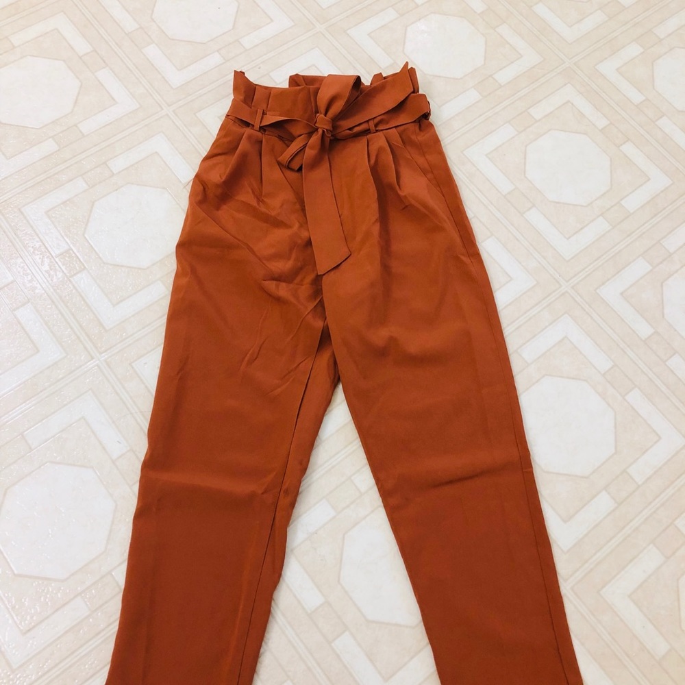 High waist dress pants